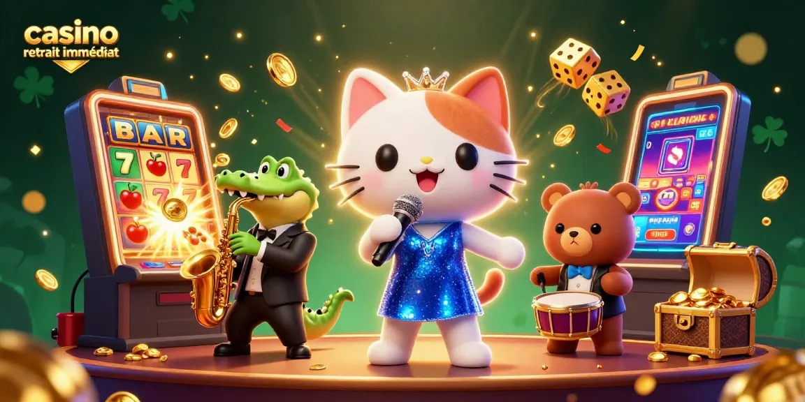 Retirez vos gains rapidement avec casino retrait immédiat, ambiance festive et jeux animés.