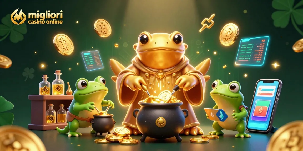 Scopri i migliori casinò online con il strepitoso alchimista salamandra e il suo apprendista, mentre creano ricchezze d'oro.