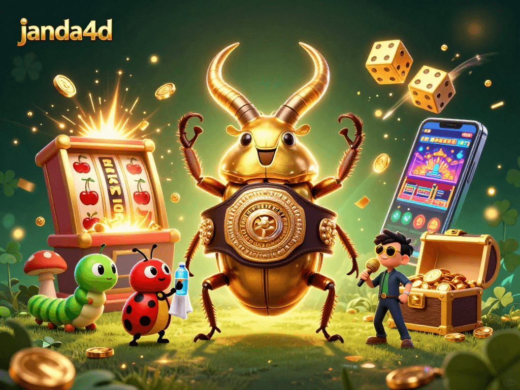Menangkan permainan di janda4d dengan ilustrasi 3D terbaik slot dan jackpot.