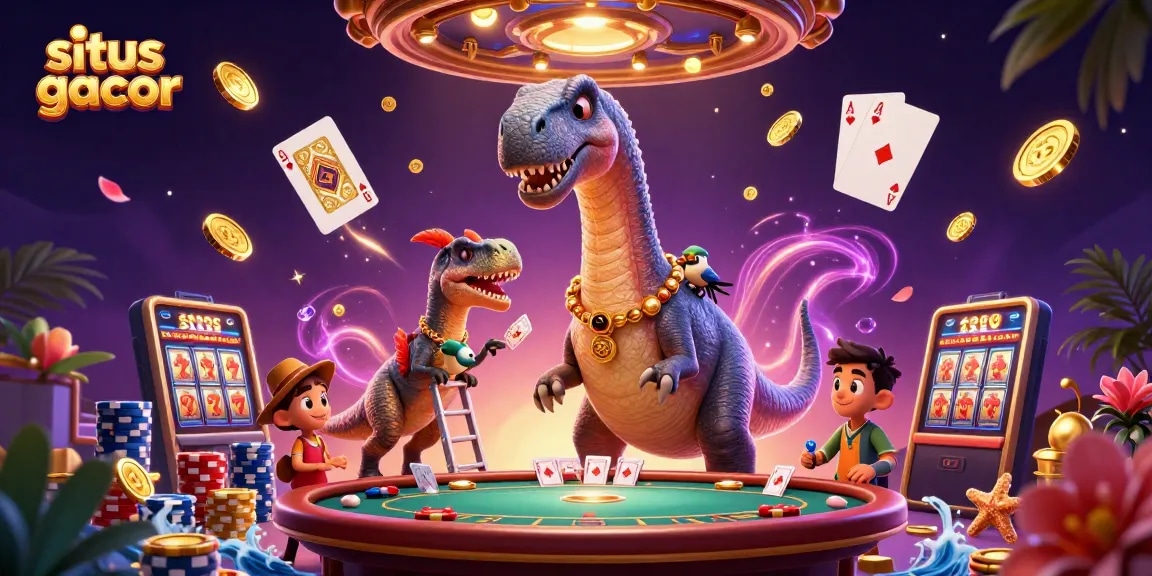 Spin wins and enjoy jackpots on situs gacor with vibrant 3D casino characters.
