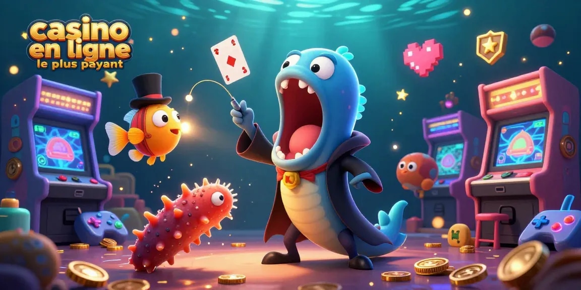 Profitez des jeux au casino en ligne le plus payant avec une ambiance captivante sous-marine.
