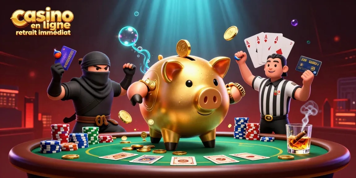 Jouez sur un casino en ligne retrait immédiat où les gains arrivent rapidement avec une interface dynamique.