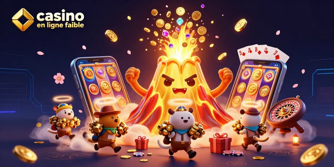 Profitez des jeux sur un casino en ligne fiable avec une scène dynamique de trésors et de jeux d'argent.