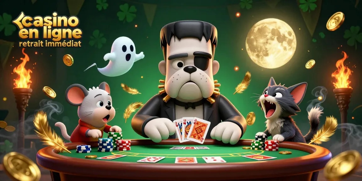 Gagnez rapidement sur un casino en ligne retrait immédiat avec des jeux de poker captivants.