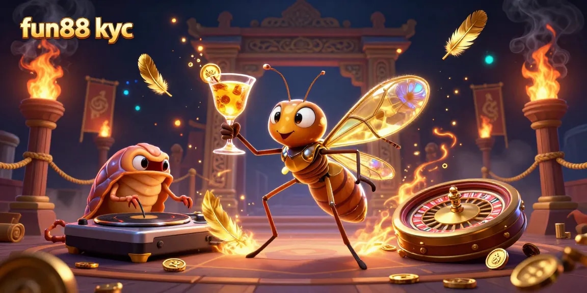 Chơi game cùng fun88 kyc trong không gian sôi động với nhân vật thú vị và trò chơi cá cược hấp dẫn