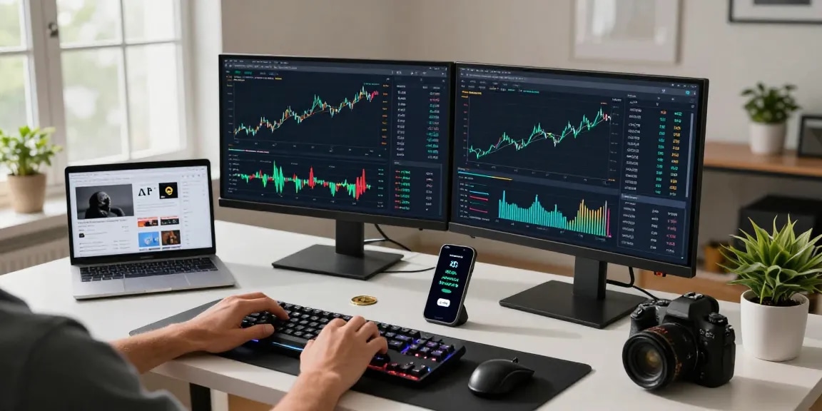Cricbet99 cryptocurrency trading workspace featuring real-time charts, digital wallet integration, and advanced DeFi platforms.
