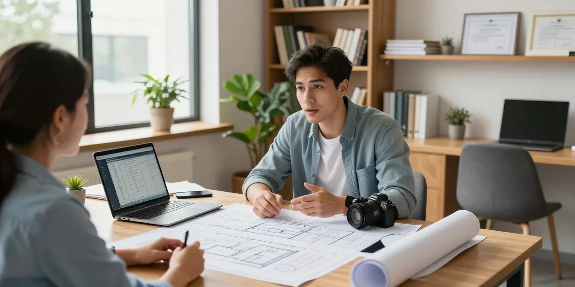 Consultation on permit engineering missouri services with a licensed engineer in a professional office setting.