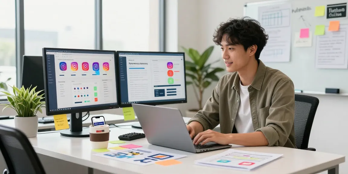 Boost your social media presence with instagram likes kaufen sofort in a modern marketing workspace.