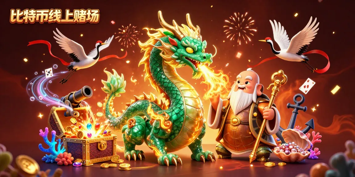在比特幣線上賭場中,探索巨大的翡翠龍、智慧的烏龜賢者和幸運的鶴飛舞,與壯麗的寶藏與嬉戲元素同在。