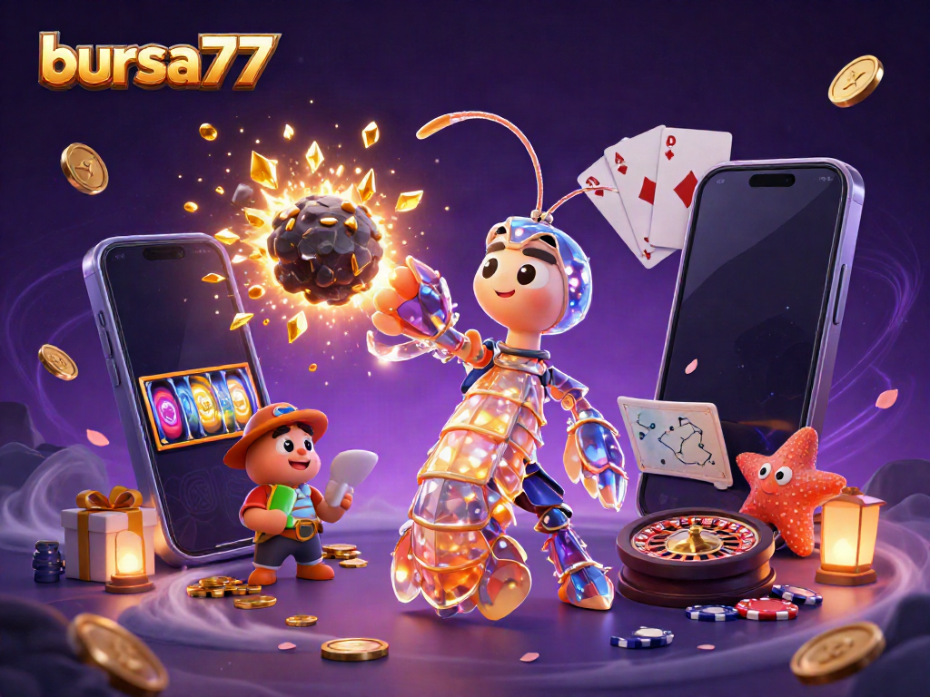 Menggenggam peluang dengan bursa777, simbol-simbol dan suasana permainan slot yang menakjubkan.