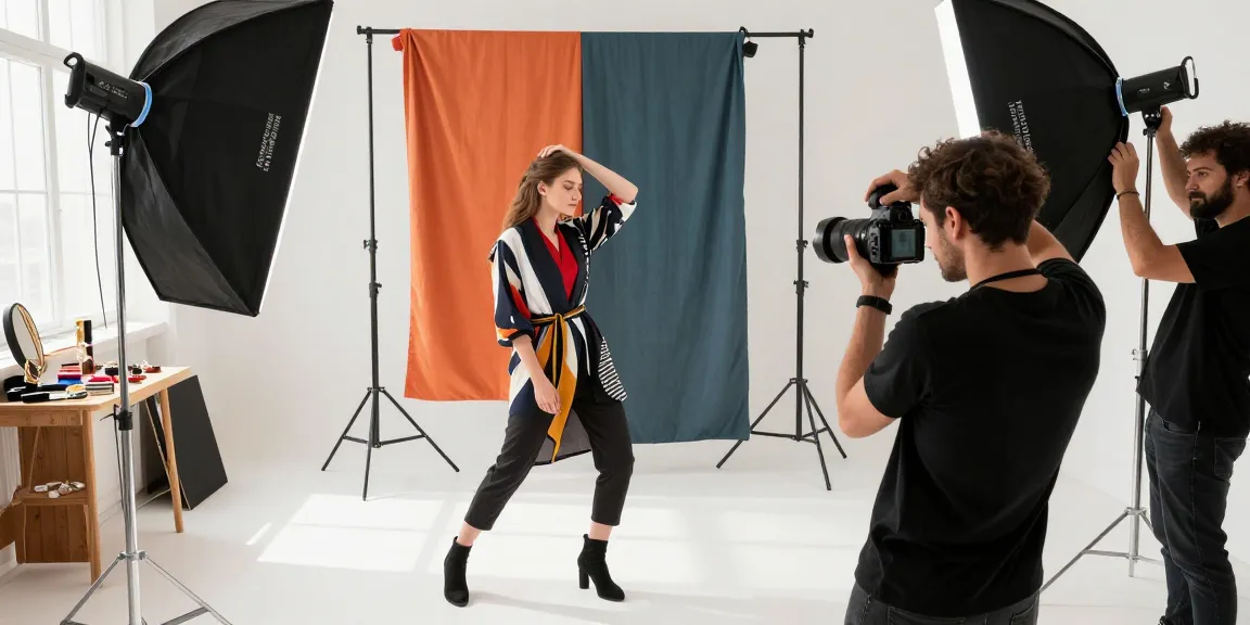 Servizio fotografico professionale presso MaxArt studio fotografico con focus sulla moda e dettagli creativi.