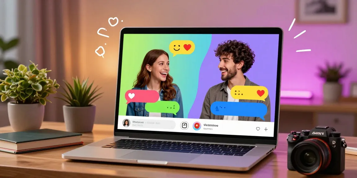 Free AI sex chat interaction on a cozy digital platform with playful avatars.
