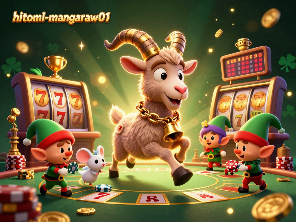 Win big with hitomi-mangaraw01 in a vibrant casino scene filled with luck and excitement.