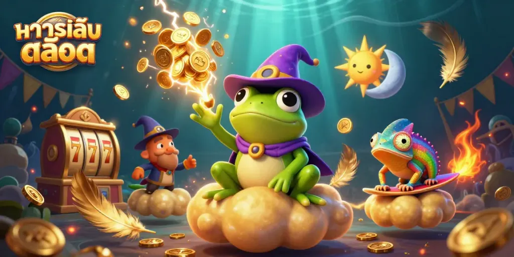 ทดลองเล่นสล็อต พร้อมโบนัสและเกมฟรีมากมายในบรรยากาศคาสิโนดิจิทัล