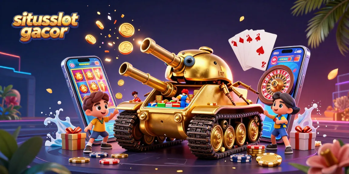 Menangkan hadiah di situs slot gacor dengan permainan kasino miniatur yang mengisi tank kejuaraan!