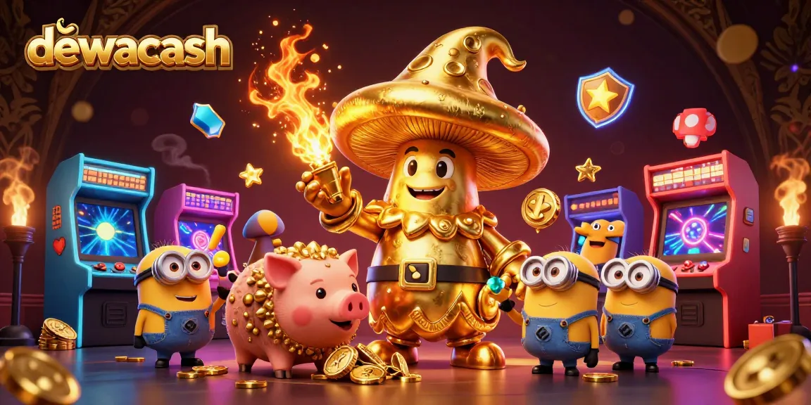 Dewacash offers thrilling gaming experiences featuring golden wizard and immersive casino elements.