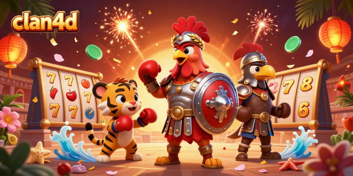 Experience thrilling gameplay with clan4d through exciting slot reels and vibrant symbols.