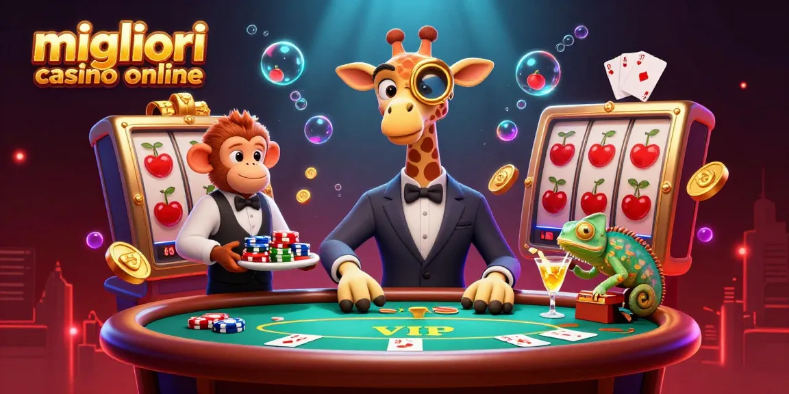 Immergiti nell'azione nei migliori casino online con personaggi e elementi di gioco vibranti che riempiono la scena.