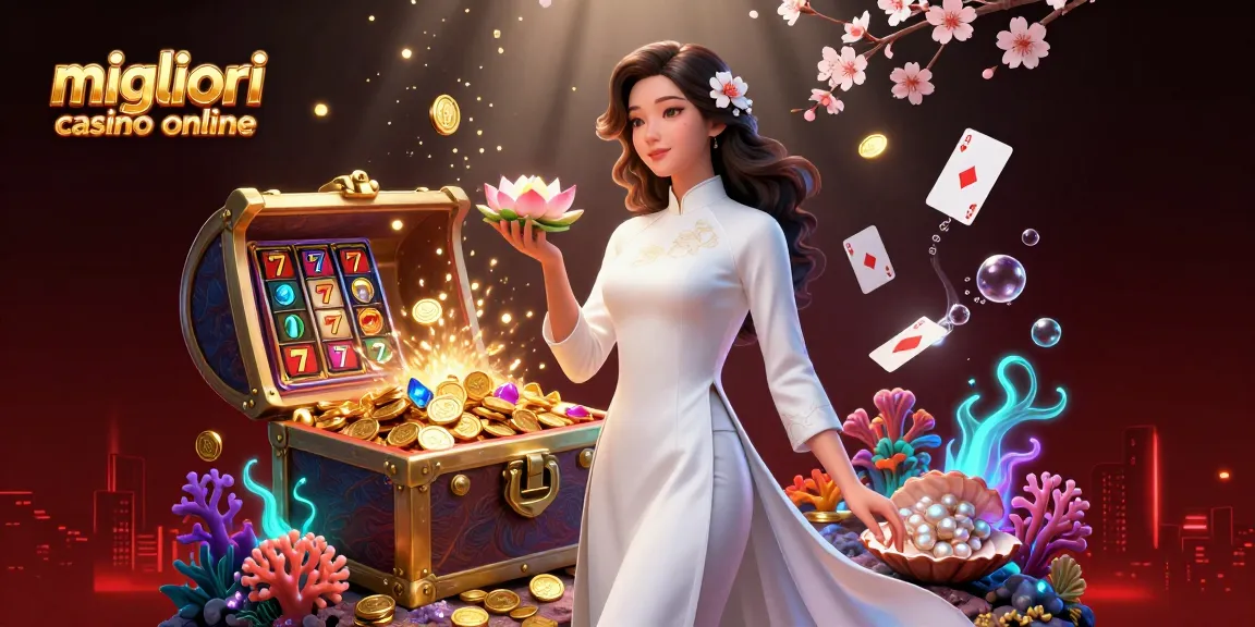 Scopri l'emozione dei migliori casino online con illustrazioni vivaci di slot machine e celebrazioni di vincite.