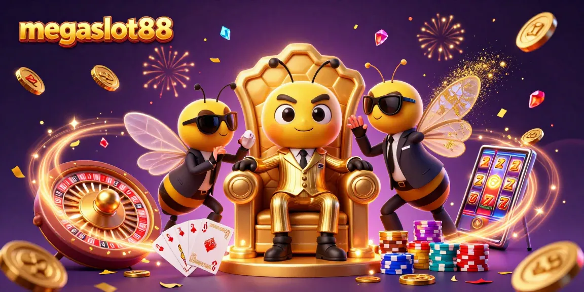 Win big at megaslot88 with exciting gameplay and dazzling rewards in a vibrant casino scene.