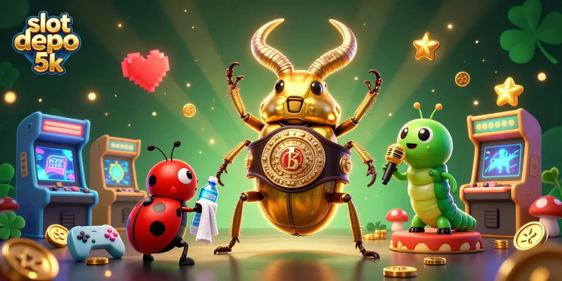 Engage in exciting gameplay with slot depo 5k featuring vibrant characters and dynamic casino elements.