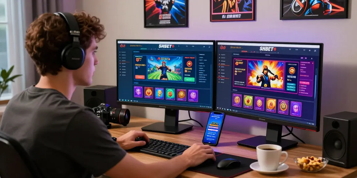 Engaging online gambling setup at https://shbet.cruises/ featuring vibrant games and player excitement.
